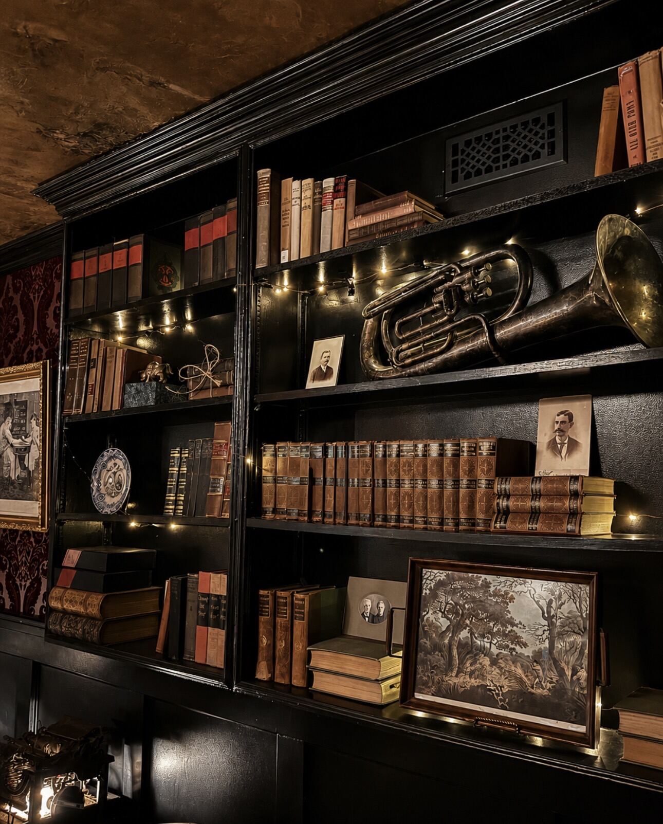 Brass instruments among the archives